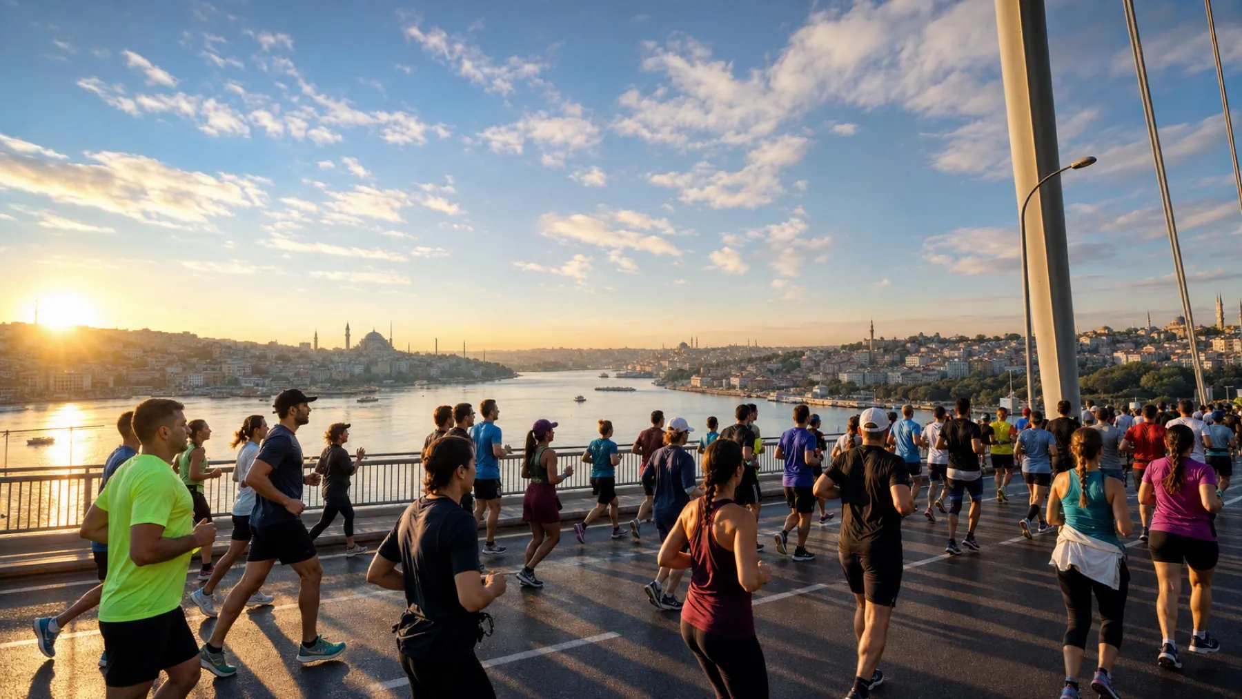 Türkiye İş Bankası 48. İstanbul Maratonu yarış görseli