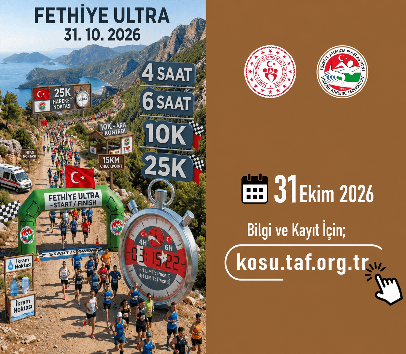 8. Fethiye Ultra yarış görseli