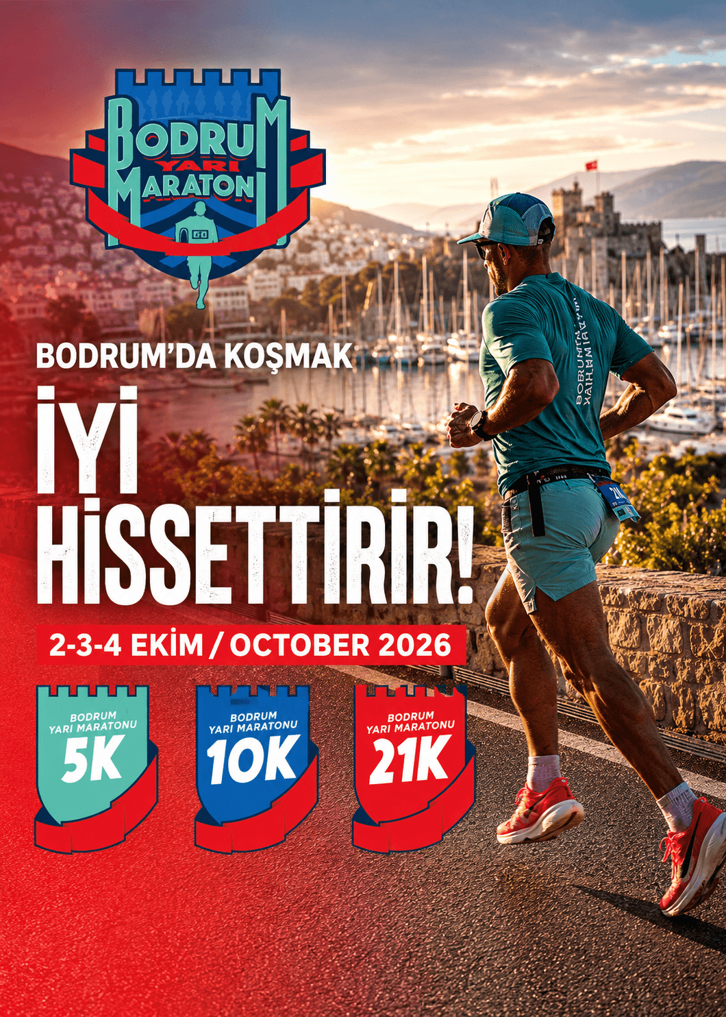 Bodrum Yarı Maratonu yarış görseli