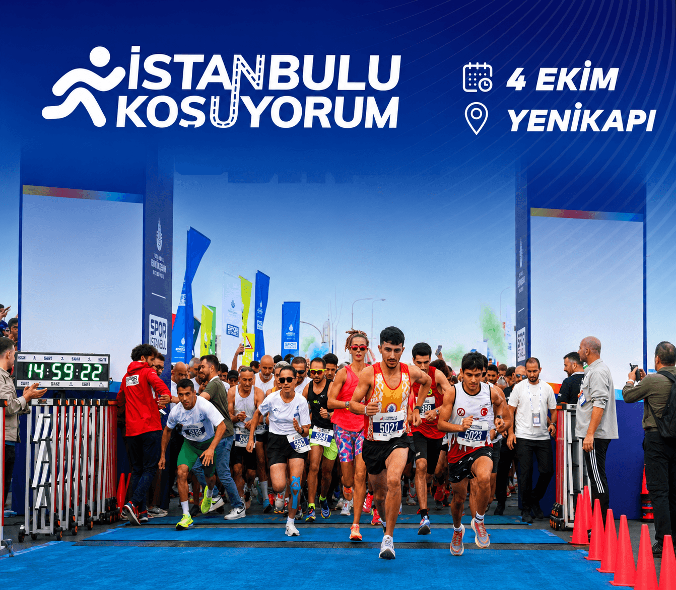 İstanbul'u Koşuyorum Avrupa Etabı yarış görseli